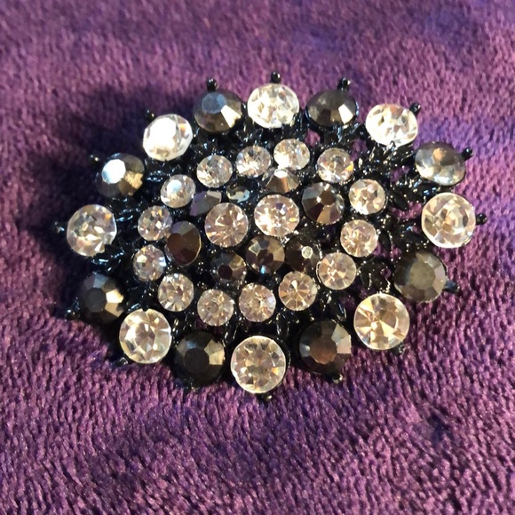 Rhinestone ring adjustable - Picture 1 of 3